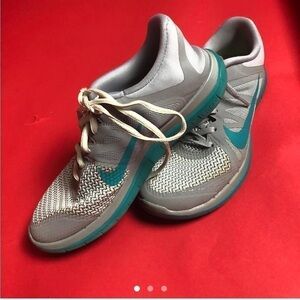 Grey and blue running shoes 💙🤍​​​​​​​​​​​​​​​​​​​​​​​​​